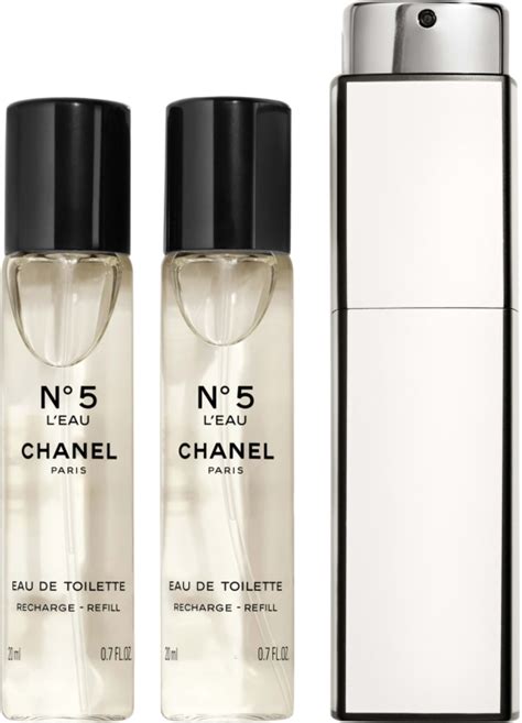 chanel eau de toilette purse spray|refills for chanel purse spray.